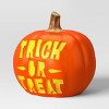 18" Lit Pumpkin with Timer Full Blow Mold Halloween Decorative Prop - Hyde and EEK! Boutique™ - 3 of 3
