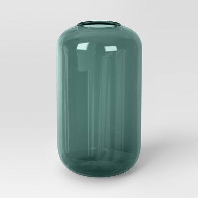 Glass Pill Vase Green - Room Essentials™