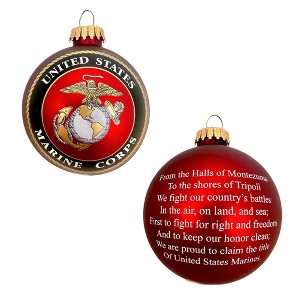 Christmas By Krebs - 80mm / 3.25" Decorated Collectible Glass Ball Ornament - 1 of 4