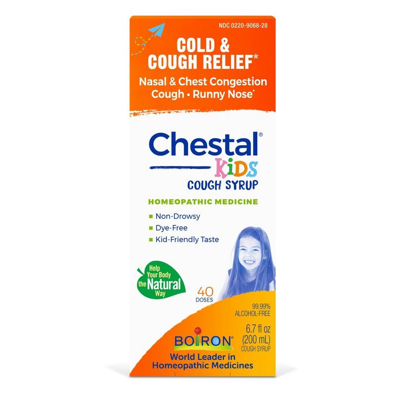Boiron Chestal Kids Cold & Cough Homeopathic Medicine For Cold & Cough  -  6.7 fl oz Liquid, 3 of 5