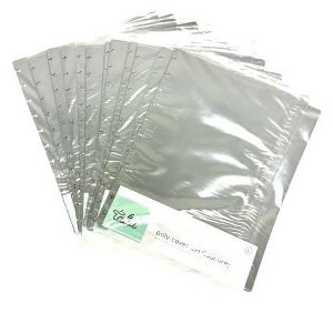 Talia Plastic Discbound Discs and Covers. (Cool Grey 12pk (no discs), Letter Set) - 1 of 2