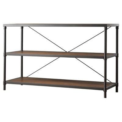Webster Mixed TV Stand for TVs up to 50" Brown - Inspire Q