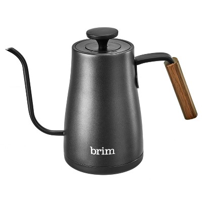 Brim 0.8L Gooseneck Kettle - Black