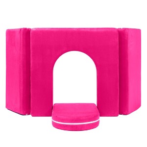 Jaxx Zipline Playscape Castle Gate - Playtime Furniture for Imaginative Kids - 1 of 2