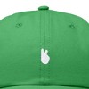 Dalix Lil Peace Sign Embroidered Cotton Cap Outdoor Dad Hat Womens - 2 of 4