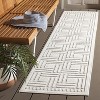 Stella STA130 Power Loomed Indoor/Outdoor Runners - Ivory - 2'x8' - Safavieh - 2 of 3