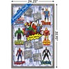 Trends International Marvel Comics - Action Figures Framed Wall Poster Prints - 3 of 4
