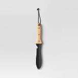Stainless Steel Garden Knife with Wood Handle Black - Smith & Hawken™