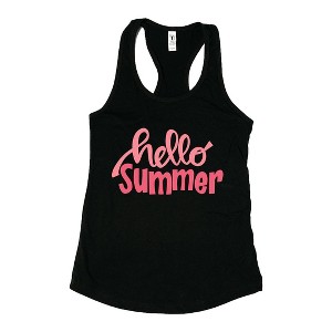 Simply Sage Market Women's Hello Summer Racerback Tank - 1 of 4