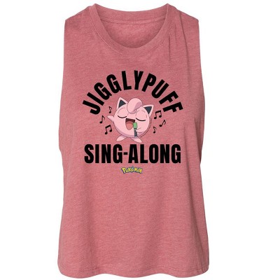 Women's - Pokémon - Jiggypuff Sing-Along Graphic Racerback Tank