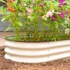 Vego Garden 9-in-1 Modular Rectangular Metal Outdoor Raised Garden Bed Olive Green 42"x78"x11" - 3 of 4
