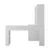 CENGHU L-Shaped Desk with Charger, Computer Desk with Drawers & Bookshelf, Modern Corner Desk, Home Office Desk, Study Table Writing Desk - 4 of 4