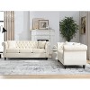 TiramisuBest 3-seater + 2-seater Combination sofa,Beige - 2 of 4
