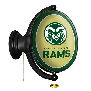 College Oval Rotating Lighted Wall Sign - 1 of 4
