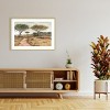 Amanti Art Savanna Plain I by Michael Willett Wood Framed Wall Art Print - 4 of 4