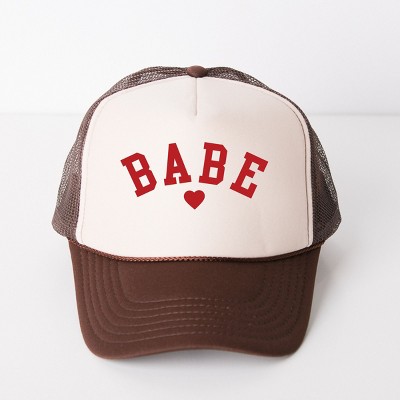 Simply Sage Market Babe Heart Foam Trucker Hat