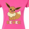 Women's - Pokémon - Eevee Fitted Graphic T-Shirt - 2 of 3
