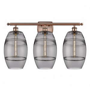 Vaz - 3 Light Bath Vanity In Industrial Style-10.88 Inches Tall and 28 Inches Wide - 1 of 1
