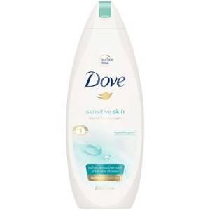 Dove Sensitive Skin Body Wash - 22oz