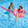 Swim Central 84" Inflatable 1-Person Awesome Blossom Swimming Pool Float Ring Tube - Pink/Blue - 3 of 3