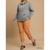 Women's Oversized Shirt Jacket Plus - umgee - 3 of 4