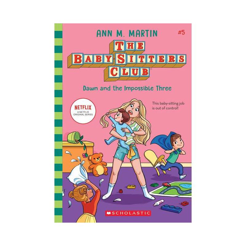 Dawn and the Impossible Three - (Baby-Sitters Club) by  Ann M Martin (Paperback), 1 of 2