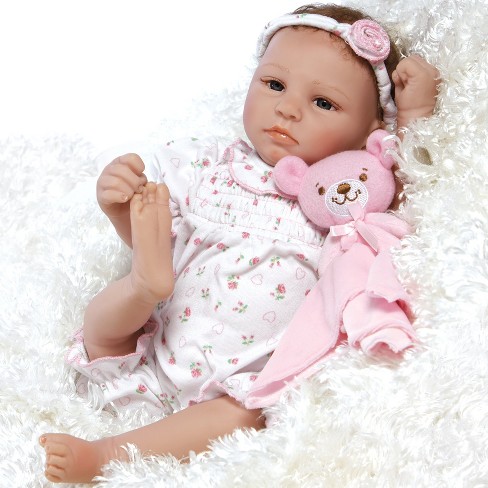 Zlgkjk Reborn Baby Dolls, 18 Realistic Newborn Baby Dolls Girl with Soft  Vinyl Silicone Full Body, Lifelike Sleeping Baby Dolls for Girls, Reborn