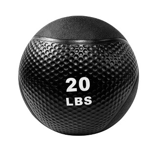Fitvids 20 lb Dual-Texture Medicine Ball for Core and Strength