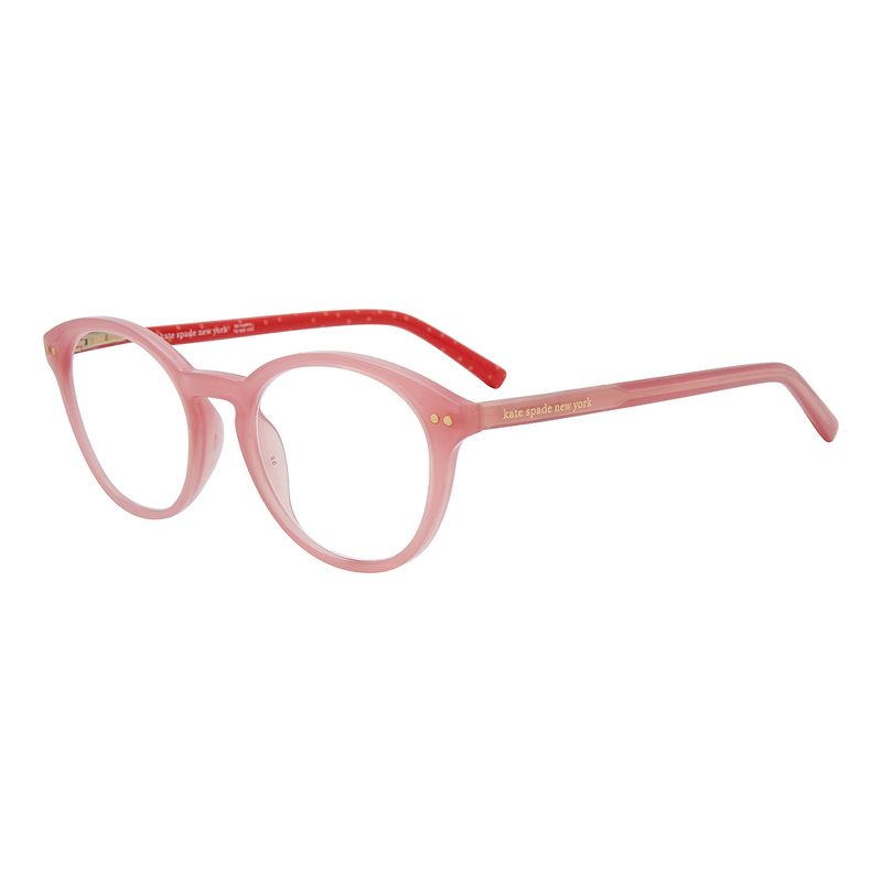 Kate Spade KS Kinslee 35J Womens Round Reading Glasses Pink 48mm, 1 of 2