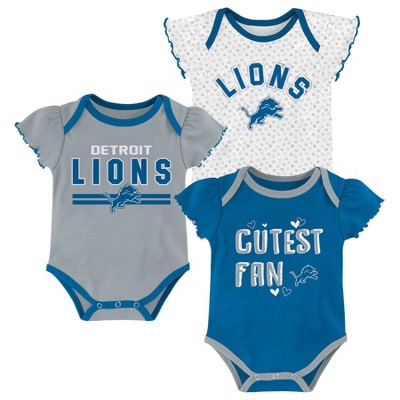 detroit lions baby girl clothes