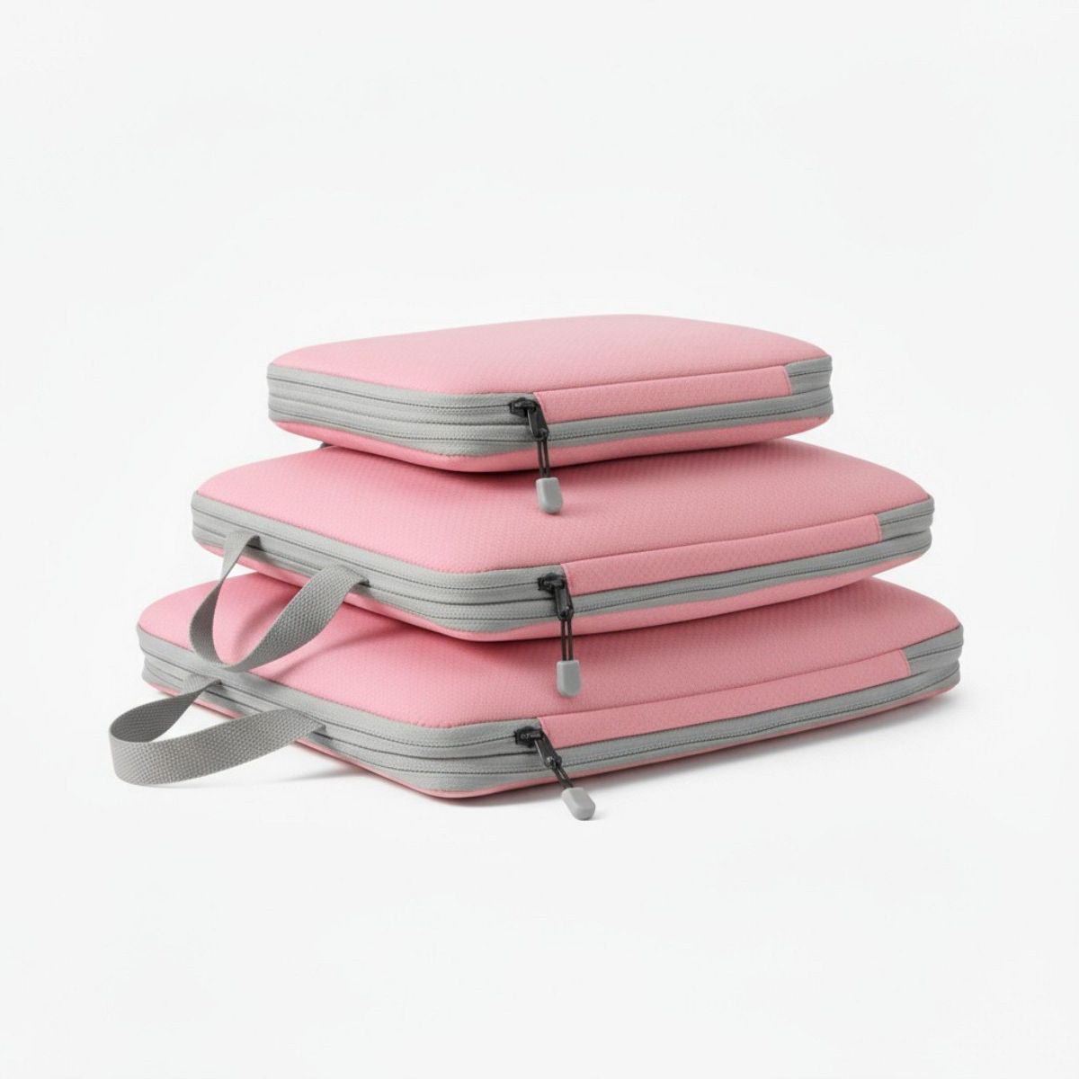 Alilang 3-Piece Compression Packing Cube Set with Zipper Closure and Carry Handles Design - thumbnail 10