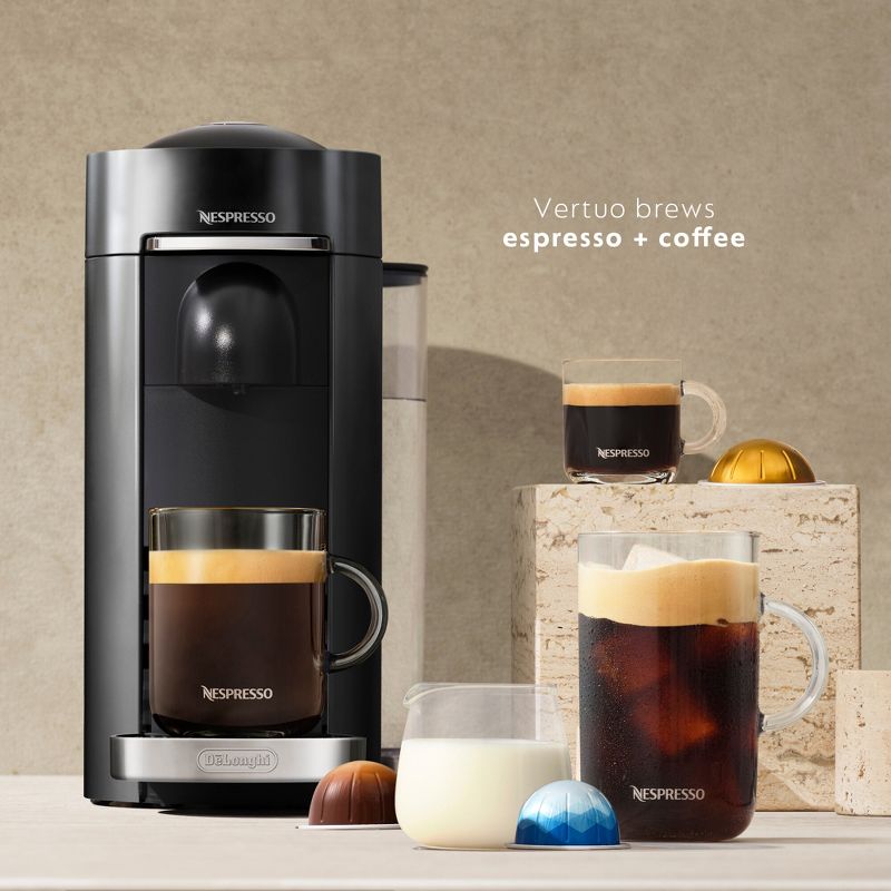 Nespresso Vertuo Plus Deluxe Espresso and Coffee maker Bundle, 3 of 15