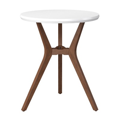 target white round table