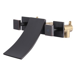 WOWOW 2-Handle Wall-Mount Roman Tub Faucet - 1 of 4