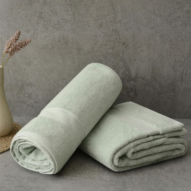 Fabdreams 2-Piece Certified Organic Cotton Bath Towel Set, 3 of 9