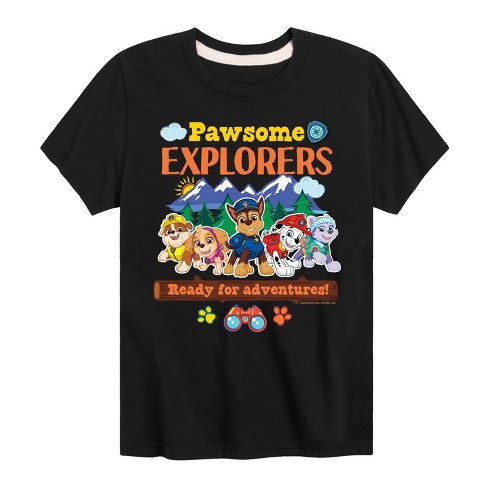 Boys' - Paw Patrol - Pawsome Explorers Short Sleeve Graphic T-Shirt - image 1 of 4