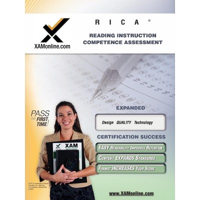 Rica Reading Instruction Competence Assessment Teacher Certification Test Prep Study Guide - (XAM RICA) by  Sharon A Wynne (Paperback)
