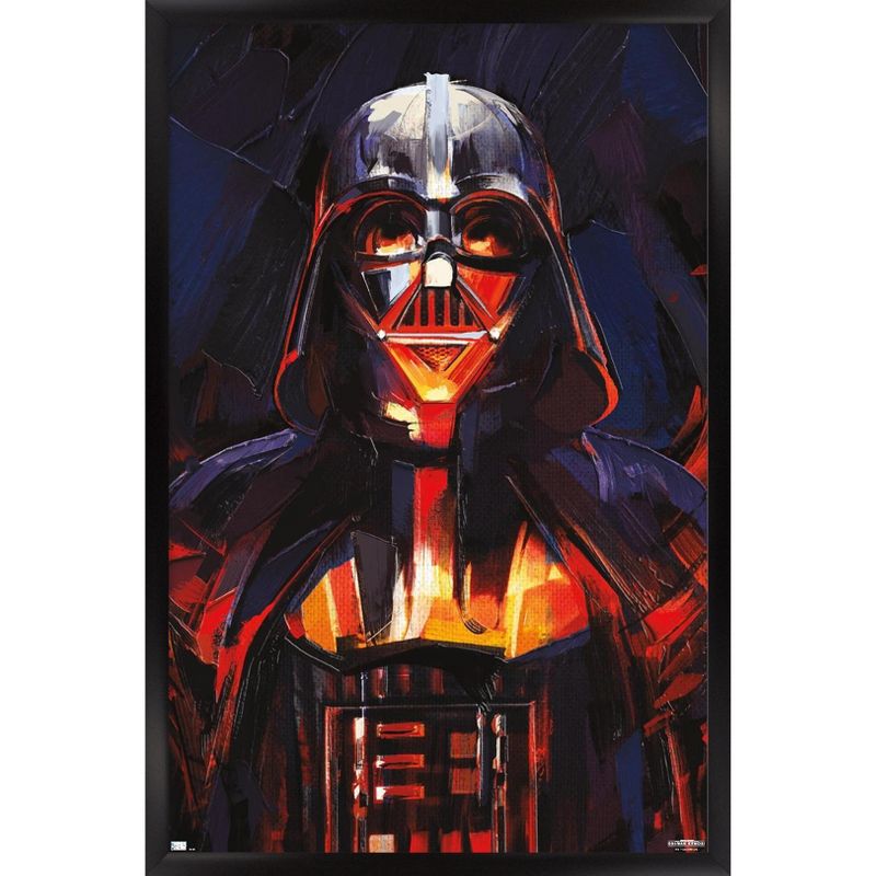 Trends International Star Wars: Obi-Wan Kenobi - Darth Vader Painting Framed Wall Poster Prints, 1 of 7