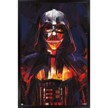 Trends International Star Wars: Obi-Wan Kenobi - Darth Vader Painting Framed Wall Poster Prints