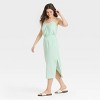 Women's Gauze Midi Pencil Skirt - Universal Thread™ - 3 of 3