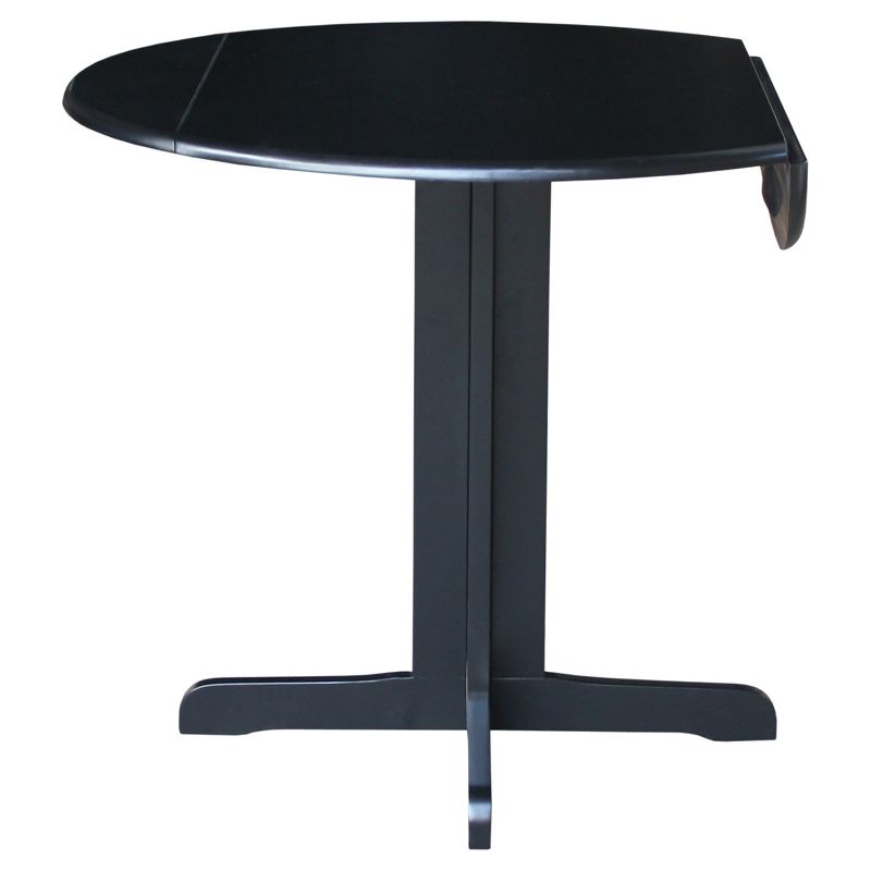 Oval 36" Dual Drop Leaf Table - International Concepts, 3 of 5
