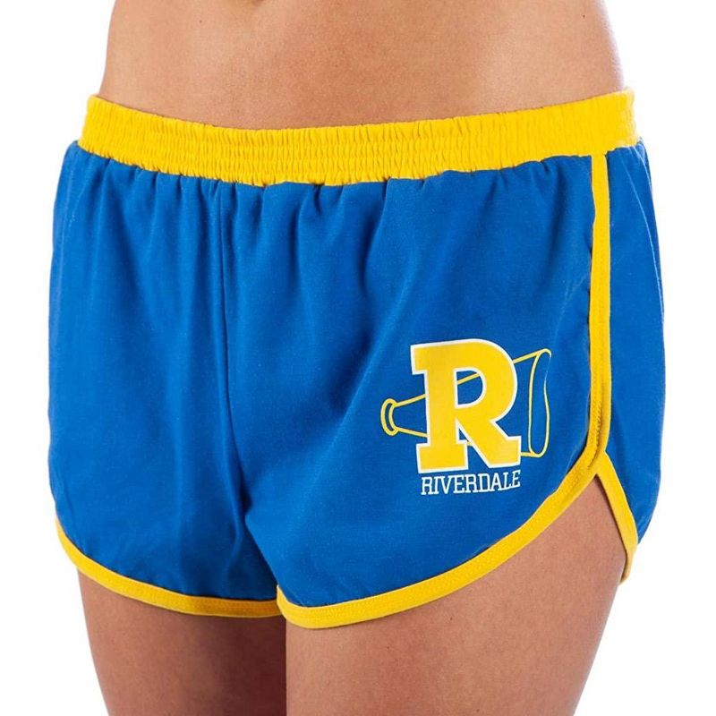 Riverdale Juniors' Riverdale Vixens Tank and Short Set Pajama Loungewear, 3 of 5