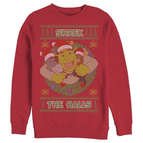 Official Shrek The Halls Christmas Funny Ugly Sweater - REVER LAVIE