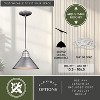 VAXCEL Outland 1 Light Farmhouse Outdoor Barn Dome Pendant Ceiling Light - 4 of 4