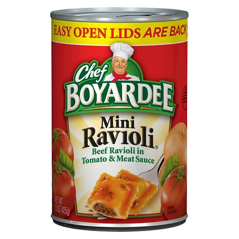 Chef Boyardee Mini Ravioli 15 Oz : Target