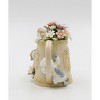 Kevins Gift Shoppe Ceramic Puppies Playing with Flower Pitcher Music Box - image 3 of 4