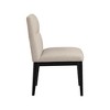Meridian Furniture,Adrian Vegan Leather Dining Side Chair, Set of 2 - 3 of 4