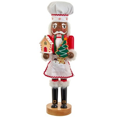 Kurt Adler 15-Inch Wooden Chef Nutcracker