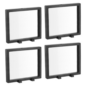 Unique Bargains ABS frames and TPU film 3D Jewelry Box with Base 4 Pcs - 1 of 4