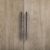 VYNXARIA U-Style Wooden Storage Cabinet with 2 Doors & Metal Handles - Versatile Sideboard - 3 of 4